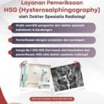 Layanan Pemeriksaan HSG (Hysterosalphingography) di RS Dinda