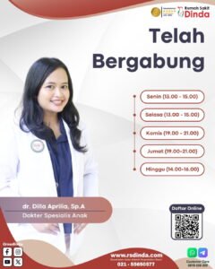 dr. Dilla Aprilia, Sp.A